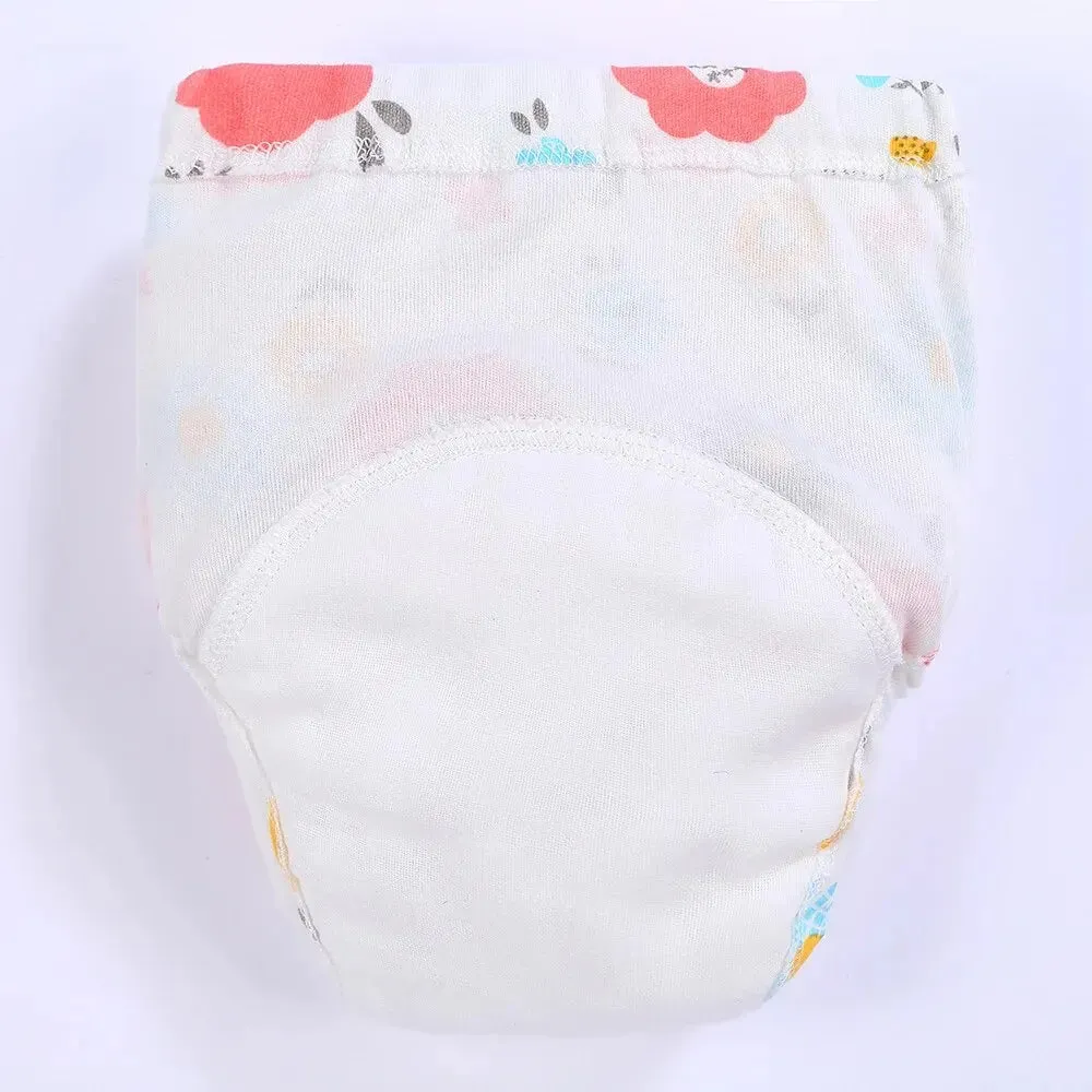 2pcs Baby Waterproof Reusable Training Pants Cotton Baby Diaper Infant