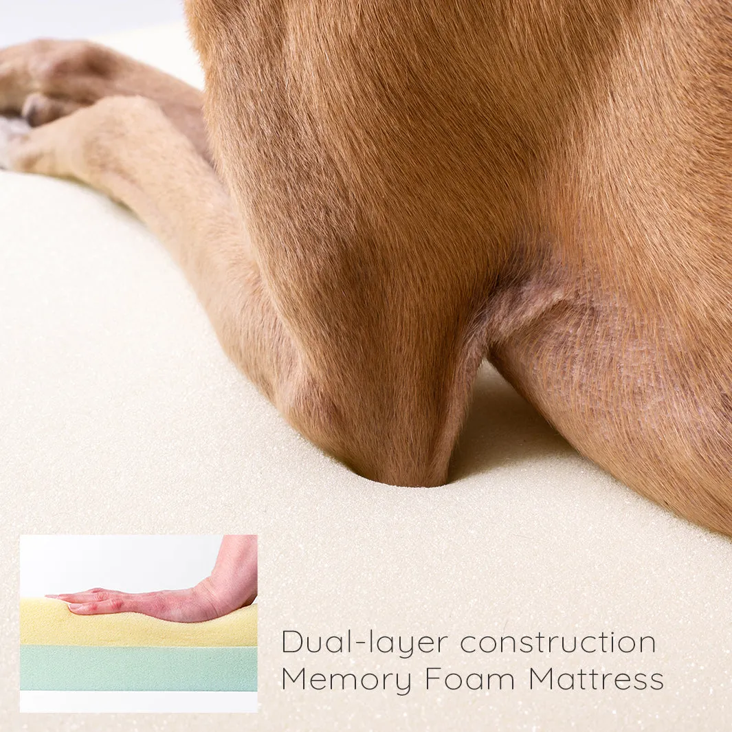 Anti-Microbial Memory Foam Dog Bed Mattress in Faroe