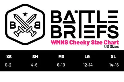 Battle Briefs Women's Cheeky Beach Blanket