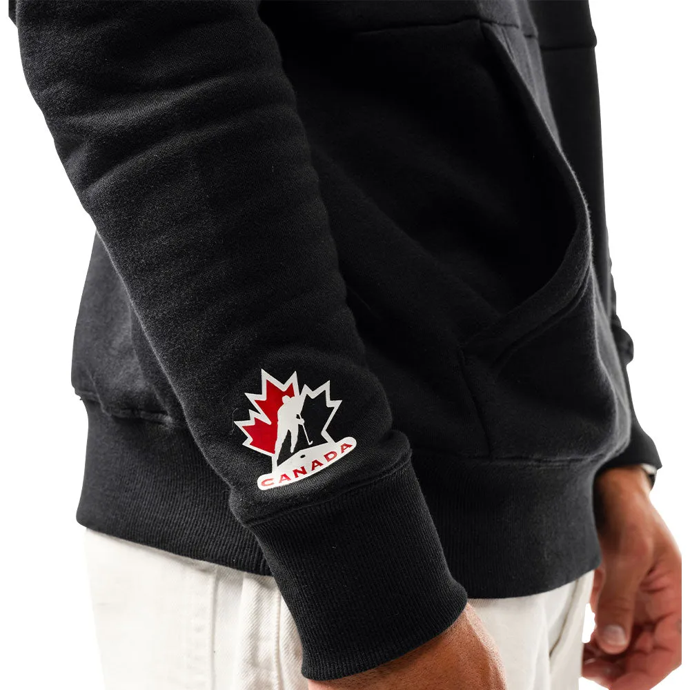 BAUER HOCKEY CANADA CORE ULTUMATE ADULT BLACK HOODIE