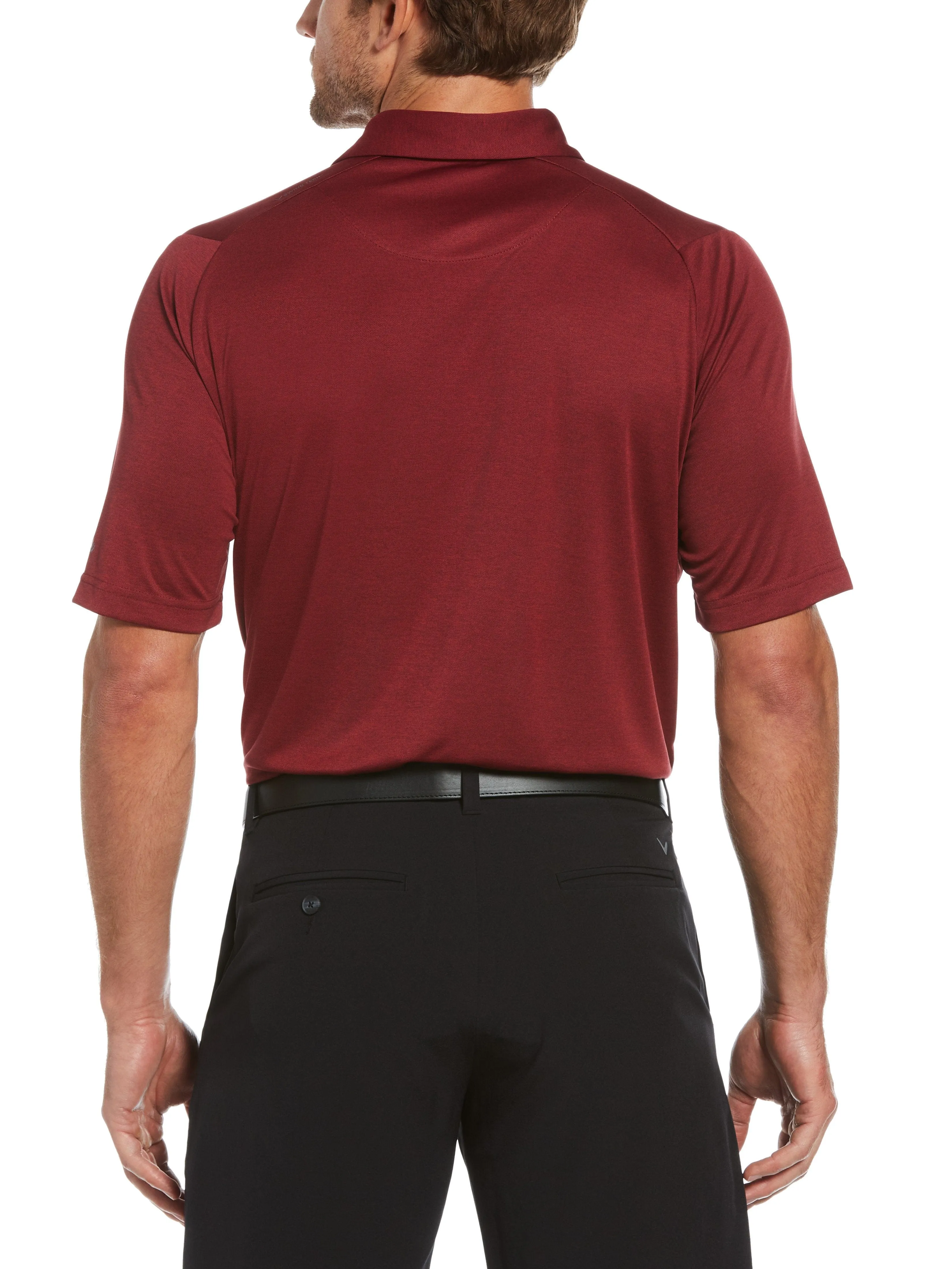 Big & Tall Swing Tech™ Birdseye Polo