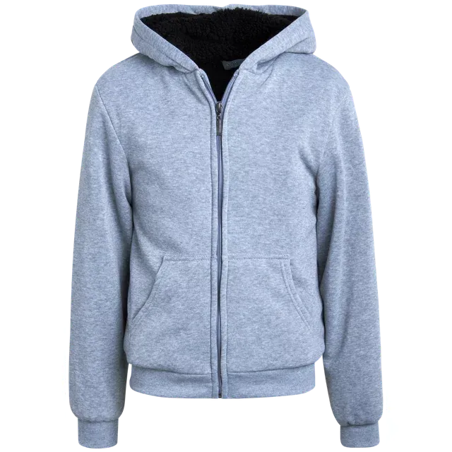 Boys’ Sweatshirt Fleece Zip Up Jacket Hoodie ZB136