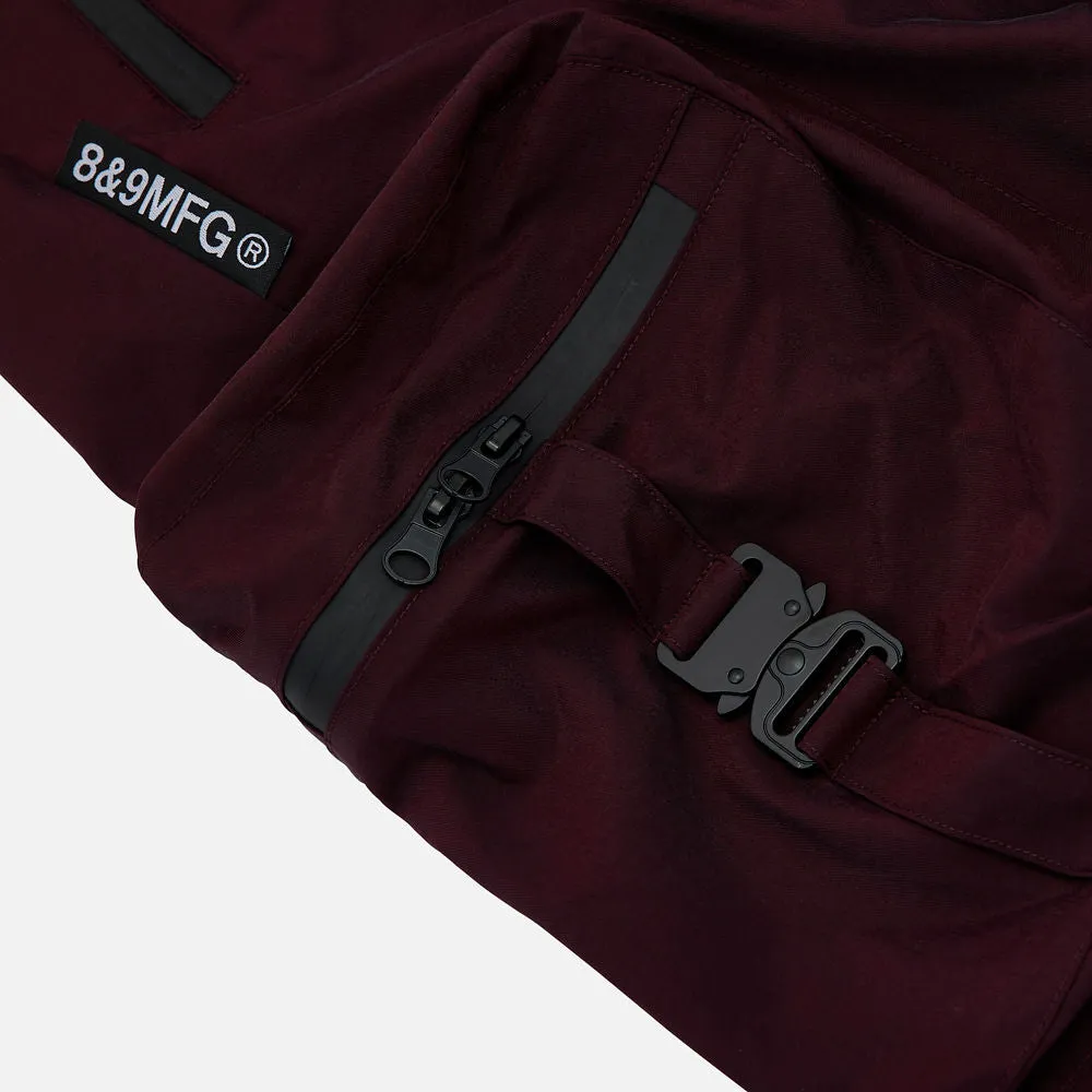 Combat Nylon Pant Iridescent Wine