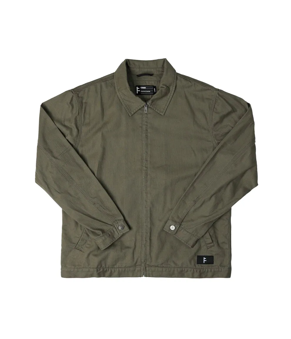 Distend Herringone Jacket