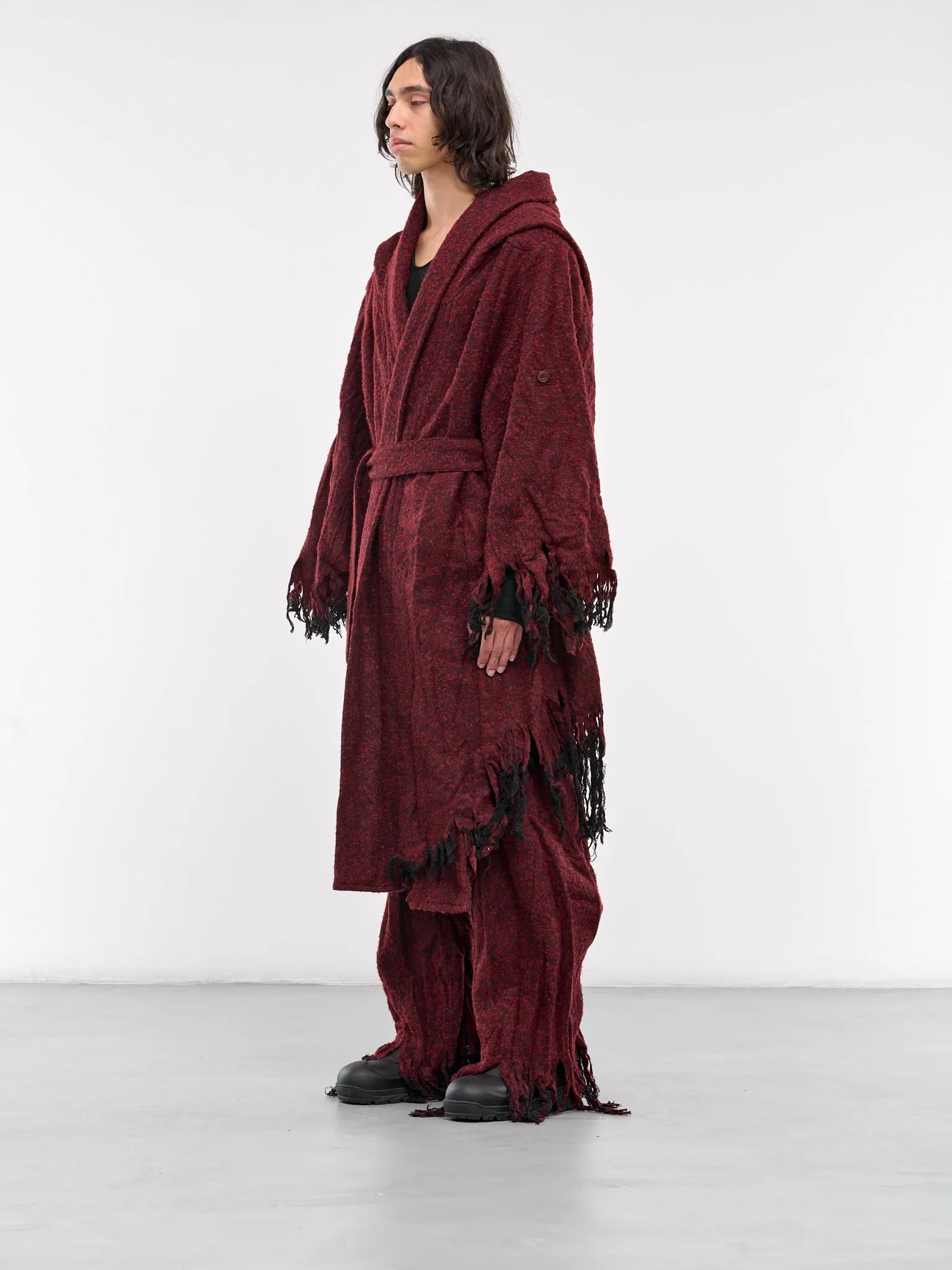 Distressed Robe (877COM2-CINNABAR)