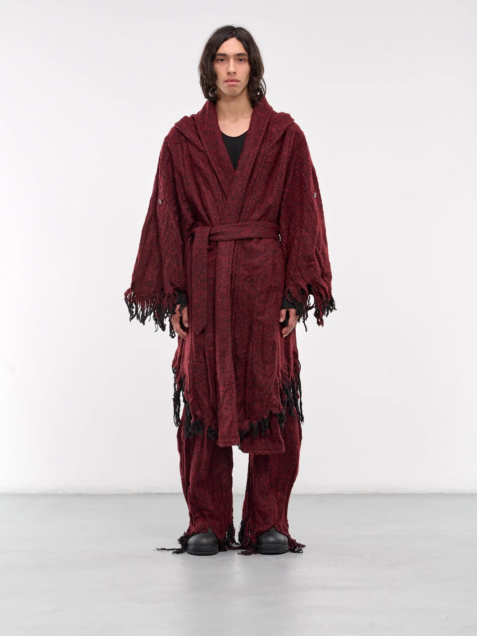 Distressed Robe (877COM2-CINNABAR)