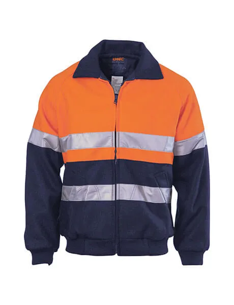 DNC HiVis Two Tone Bluey Bomber Jacket with CSR R/Tape (3859)