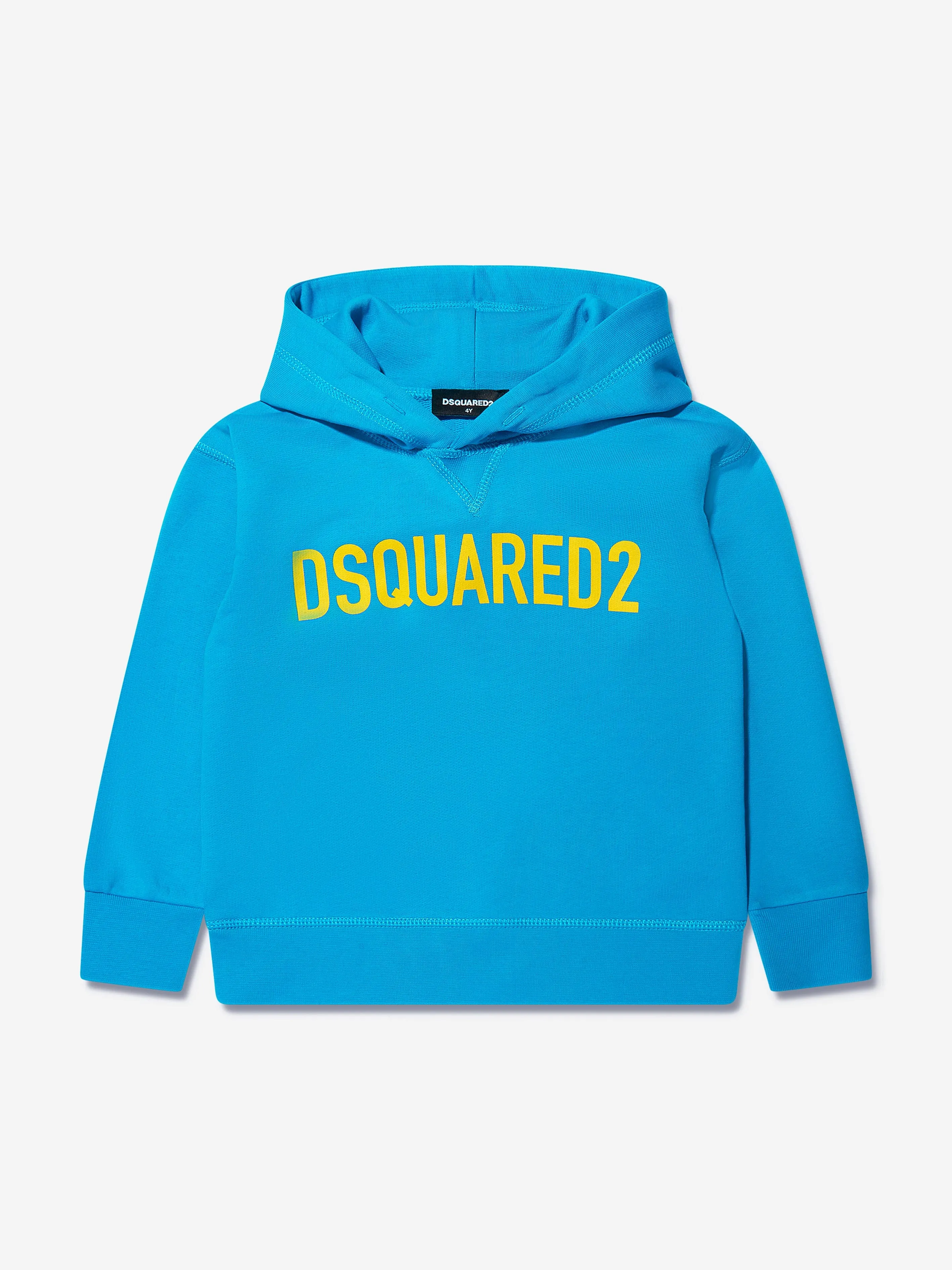 Dsquared2 Kids Logo Sweatshirt In Blue