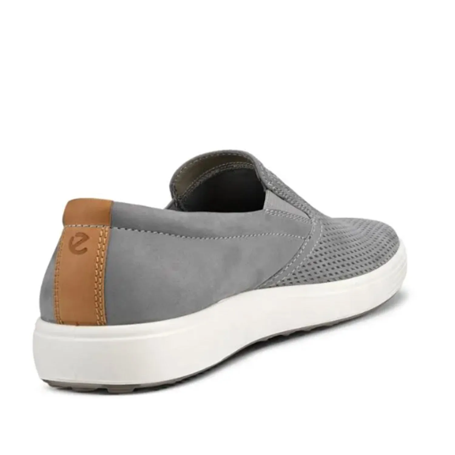 ECCO Men's Soft 7 Slip On in Wild Dove/Lion