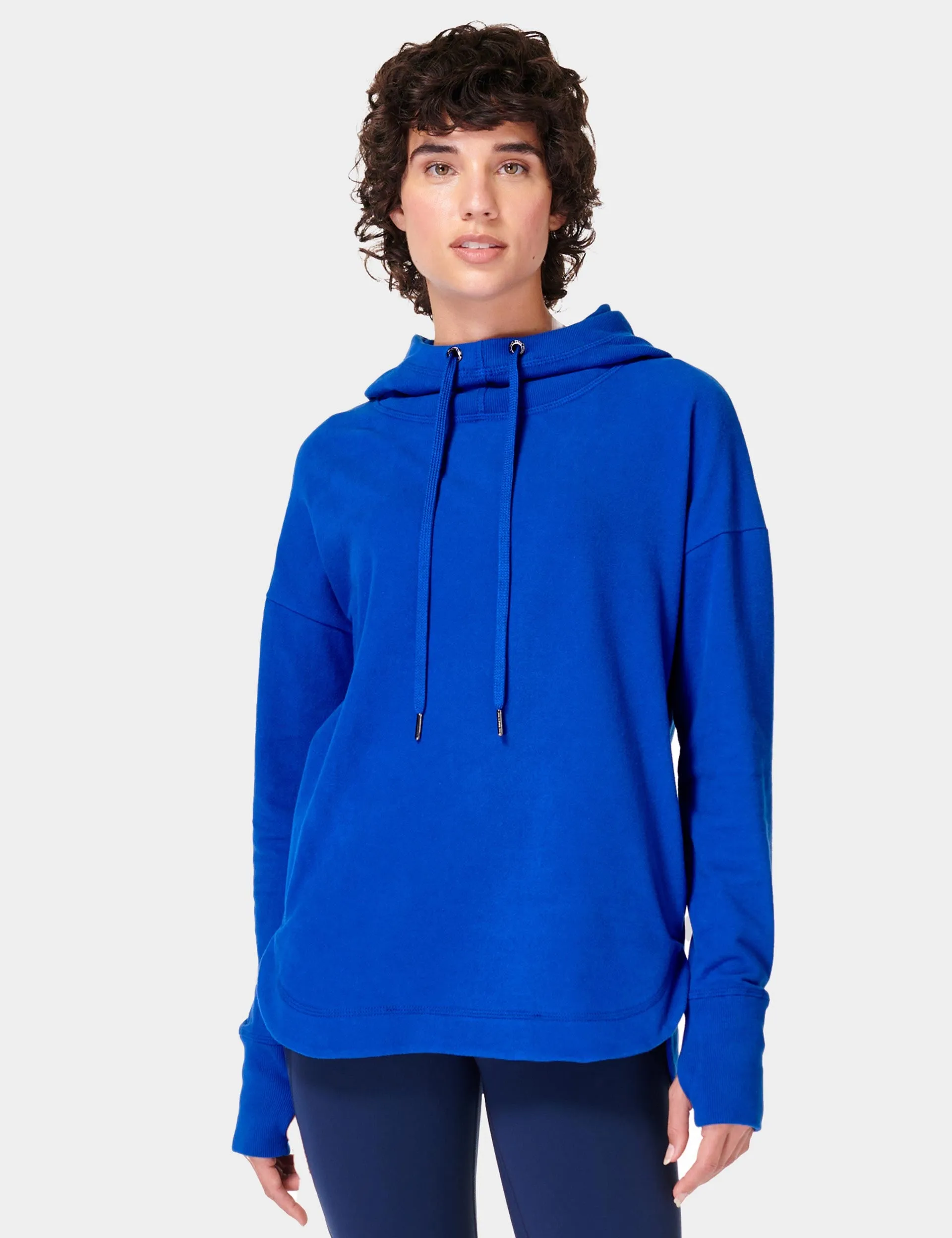 Escape Italian Fleece Hoody - Lightning Blue