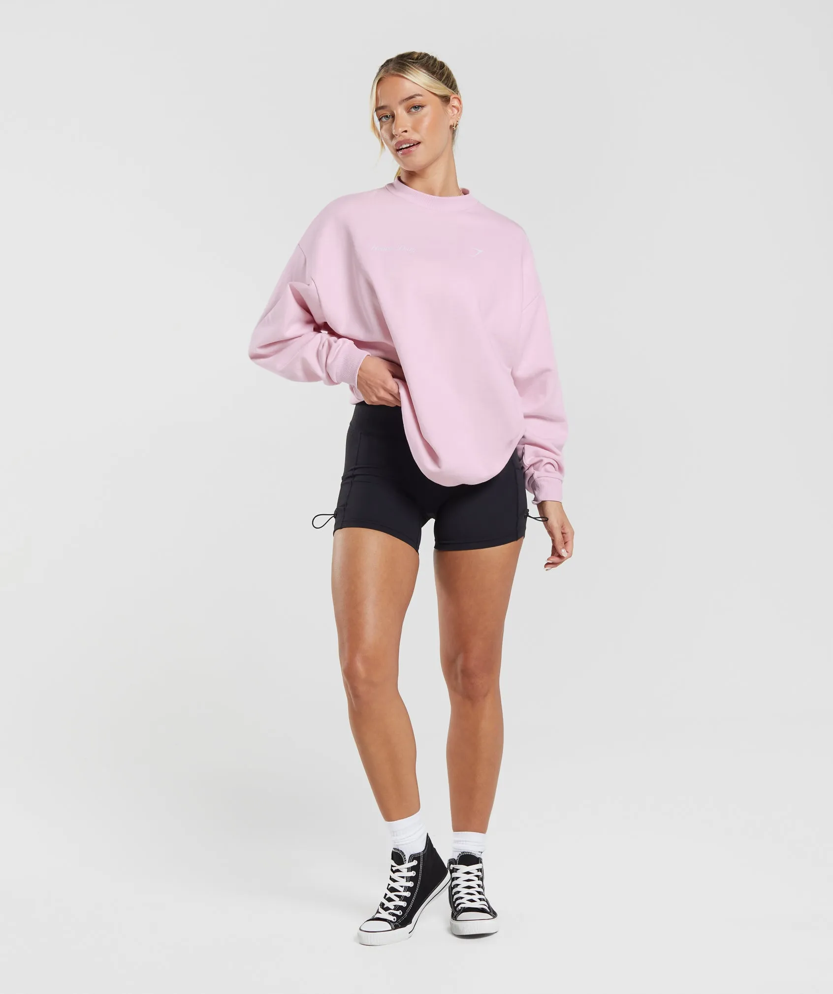 Gymshark Heavy Duty Oversized Sweatshirt - Lemonade Pink