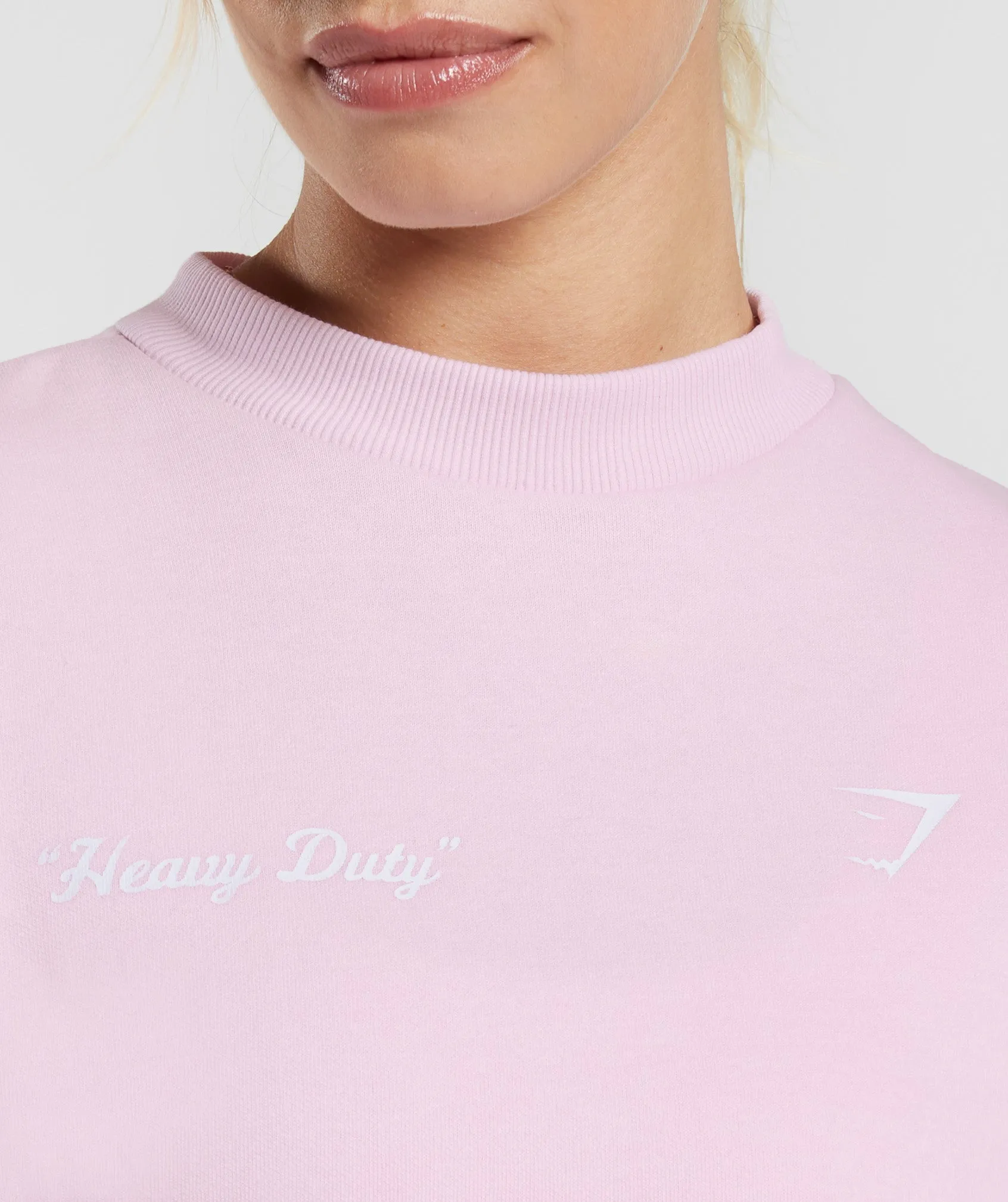 Gymshark Heavy Duty Oversized Sweatshirt - Lemonade Pink