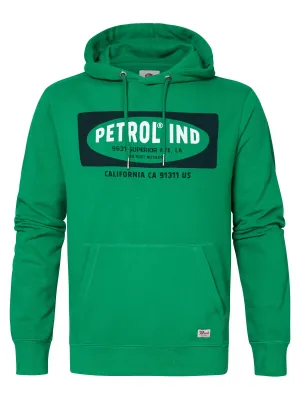 Hoodie with logo artwork