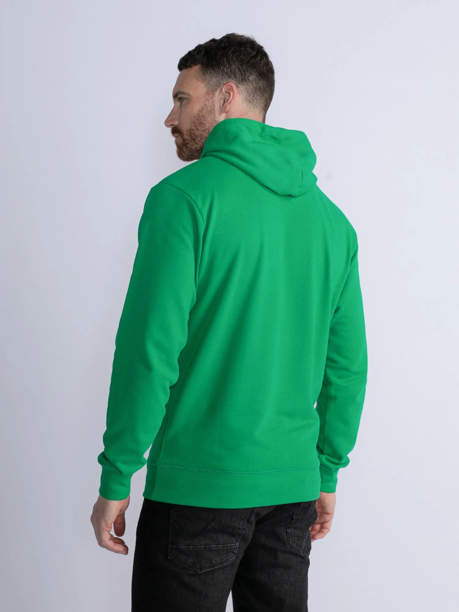 Hoodie with logo artwork