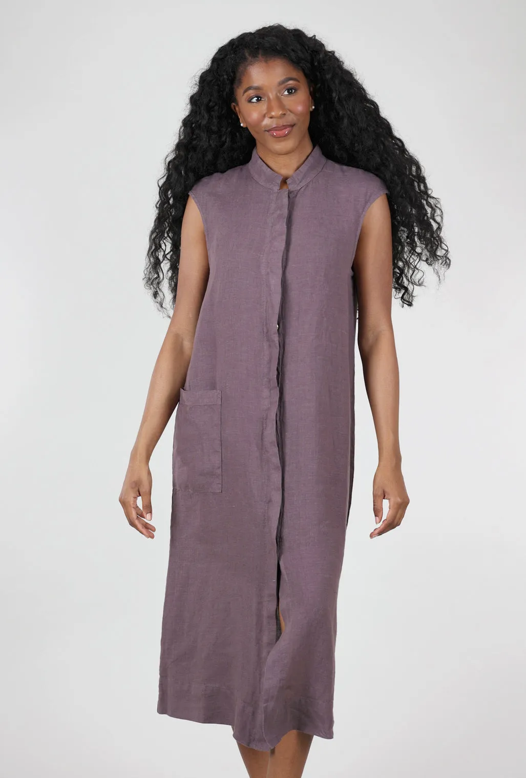 Keaton Vest Dress, Hellebore