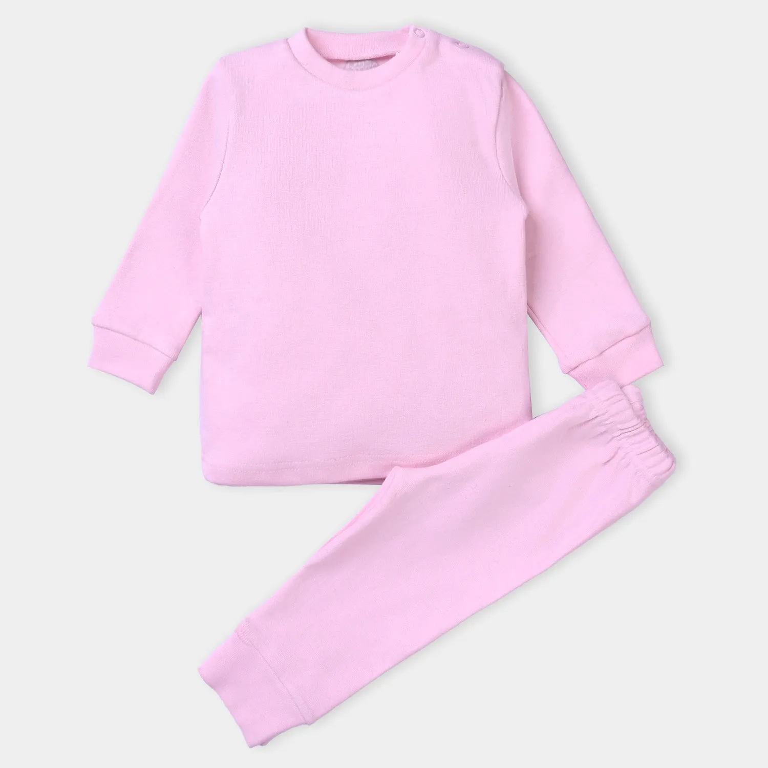 Kids Unisex Thermal Suit-Pink