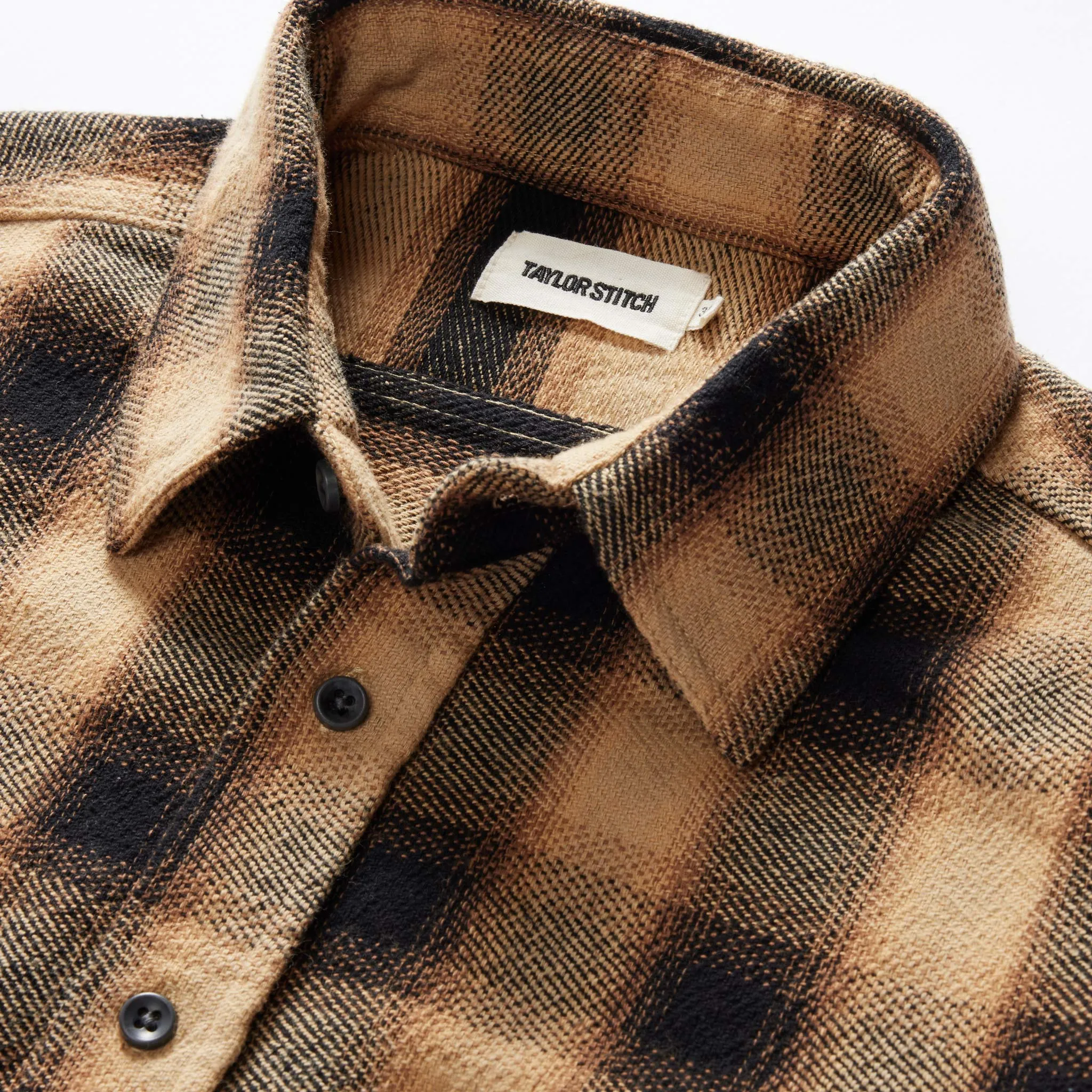 Ledge Shirt | Brass Plaid