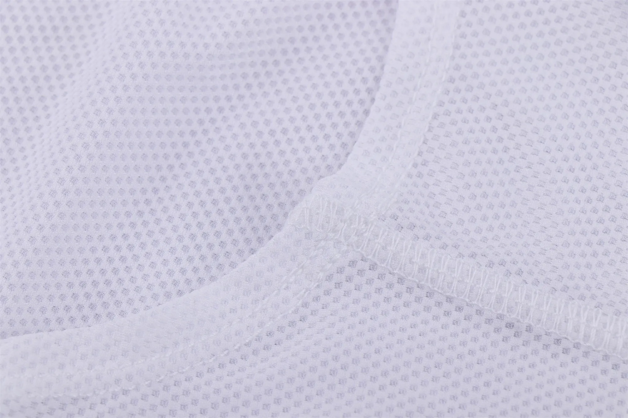 Men's Mesh Base Layer - White Long Sleeve Cycling Undershirt