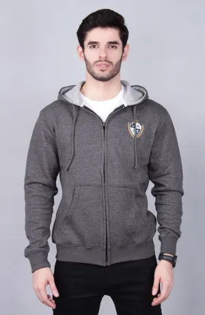 Men's "RANDAL" Lightweight Full-Zip Hooded Sweatshirt