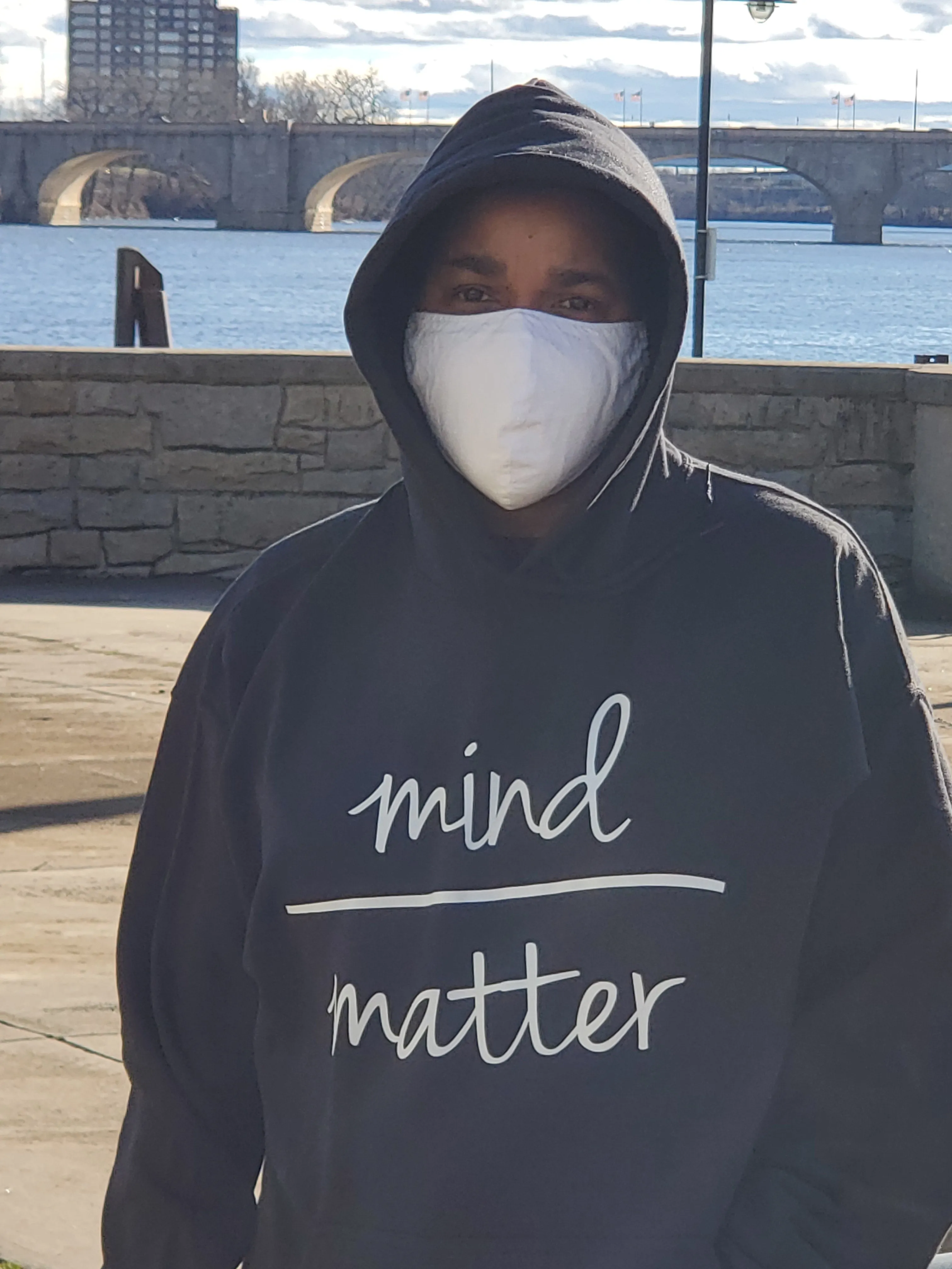 MIND OVER MATTER    Hooded sweat Shirts