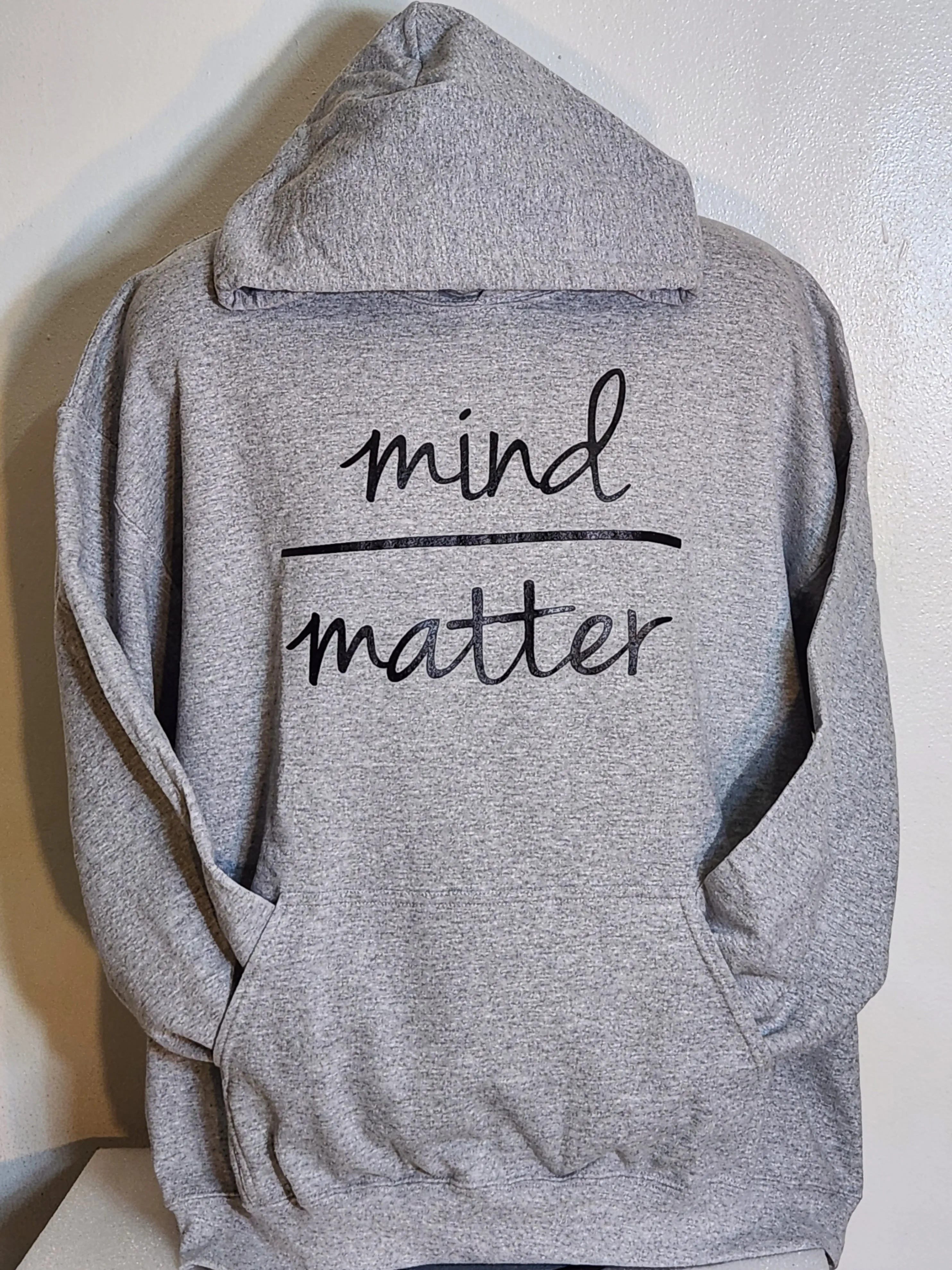 MIND OVER MATTER    Hooded sweat Shirts