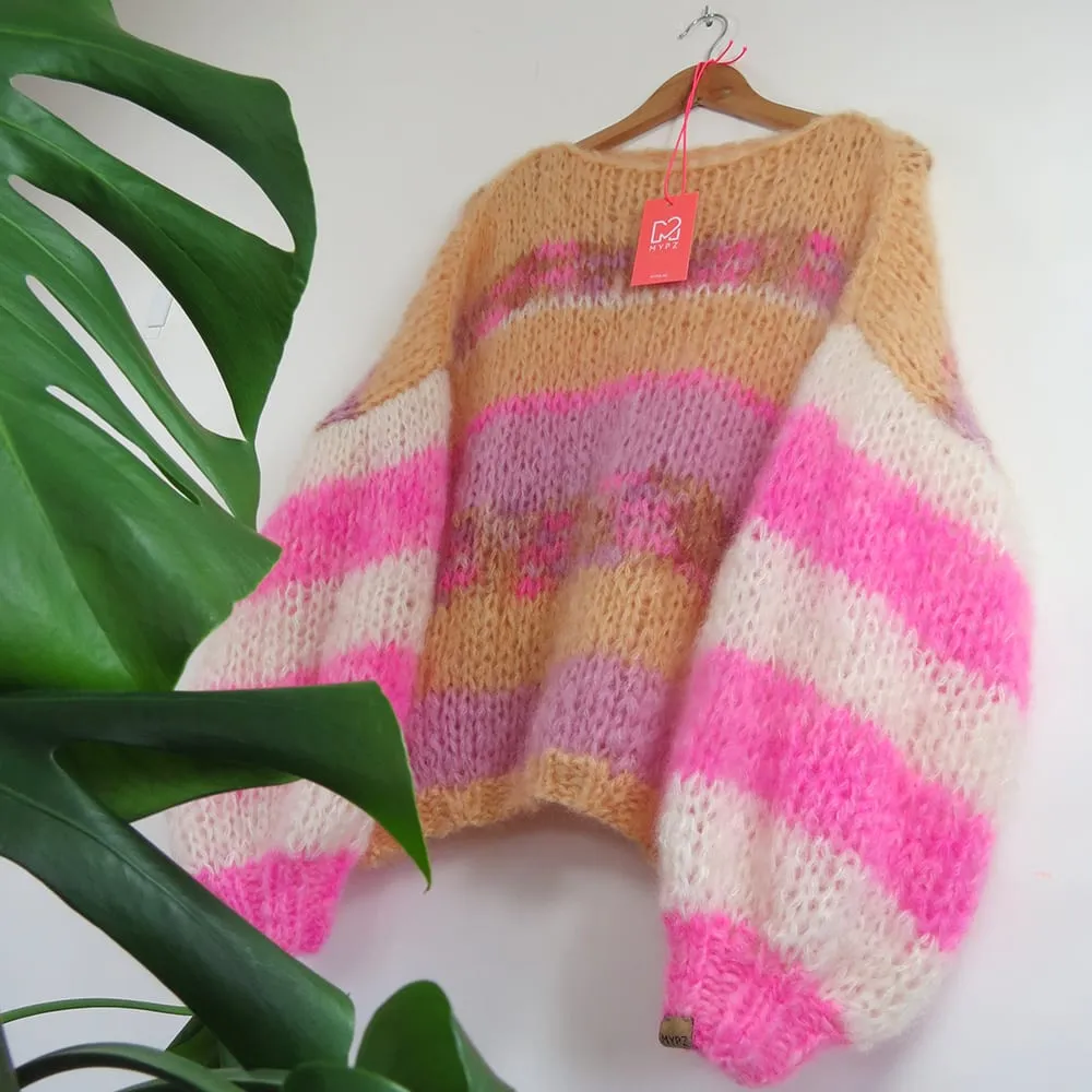 MYPZ Chunky Mohair pullover Soft Love