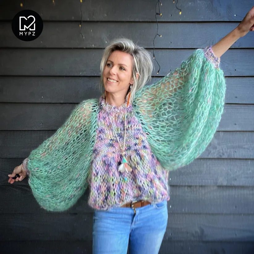 MYPZ Mohair Freedom Blossom Top