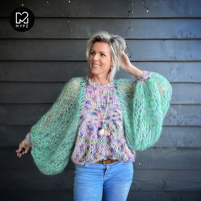 MYPZ Mohair Freedom Blossom Top