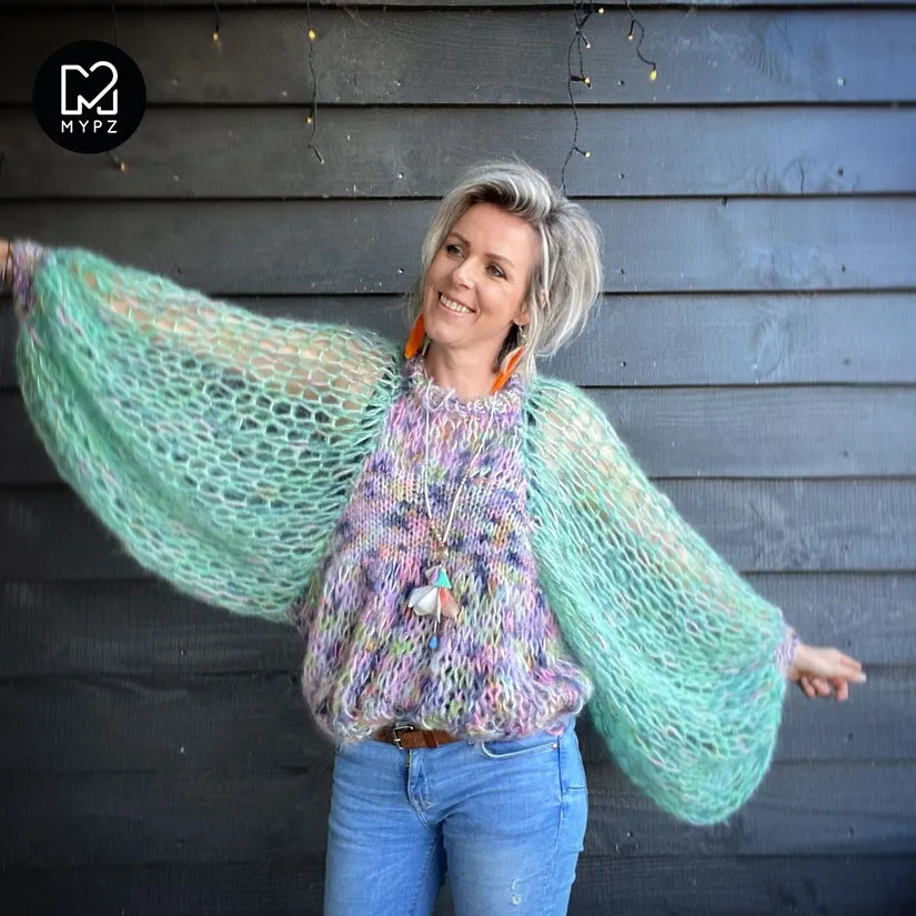 MYPZ Mohair Freedom Blossom Top