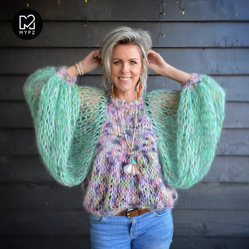 MYPZ Mohair Freedom Blossom Top