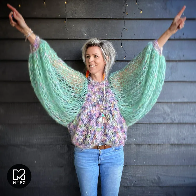 MYPZ Mohair Freedom Blossom Top