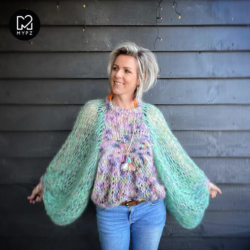 MYPZ Mohair Freedom Blossom Top