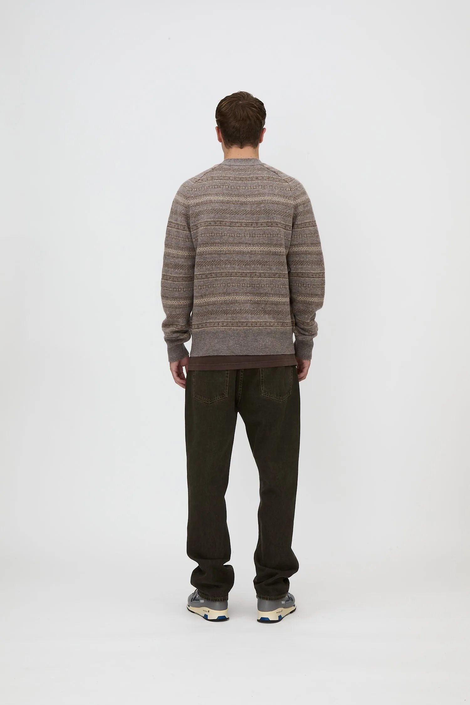 Nordic Cardigan - Brown