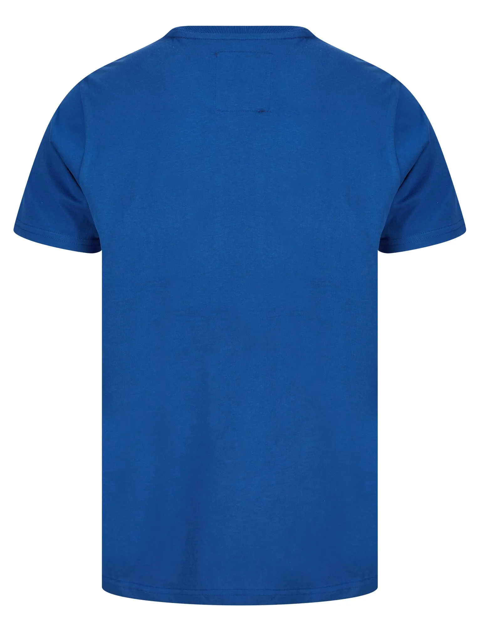 Optics Tee Motif Cotton Jersey T-Shirt in Sea Surf Blue - Tokyo Laundry