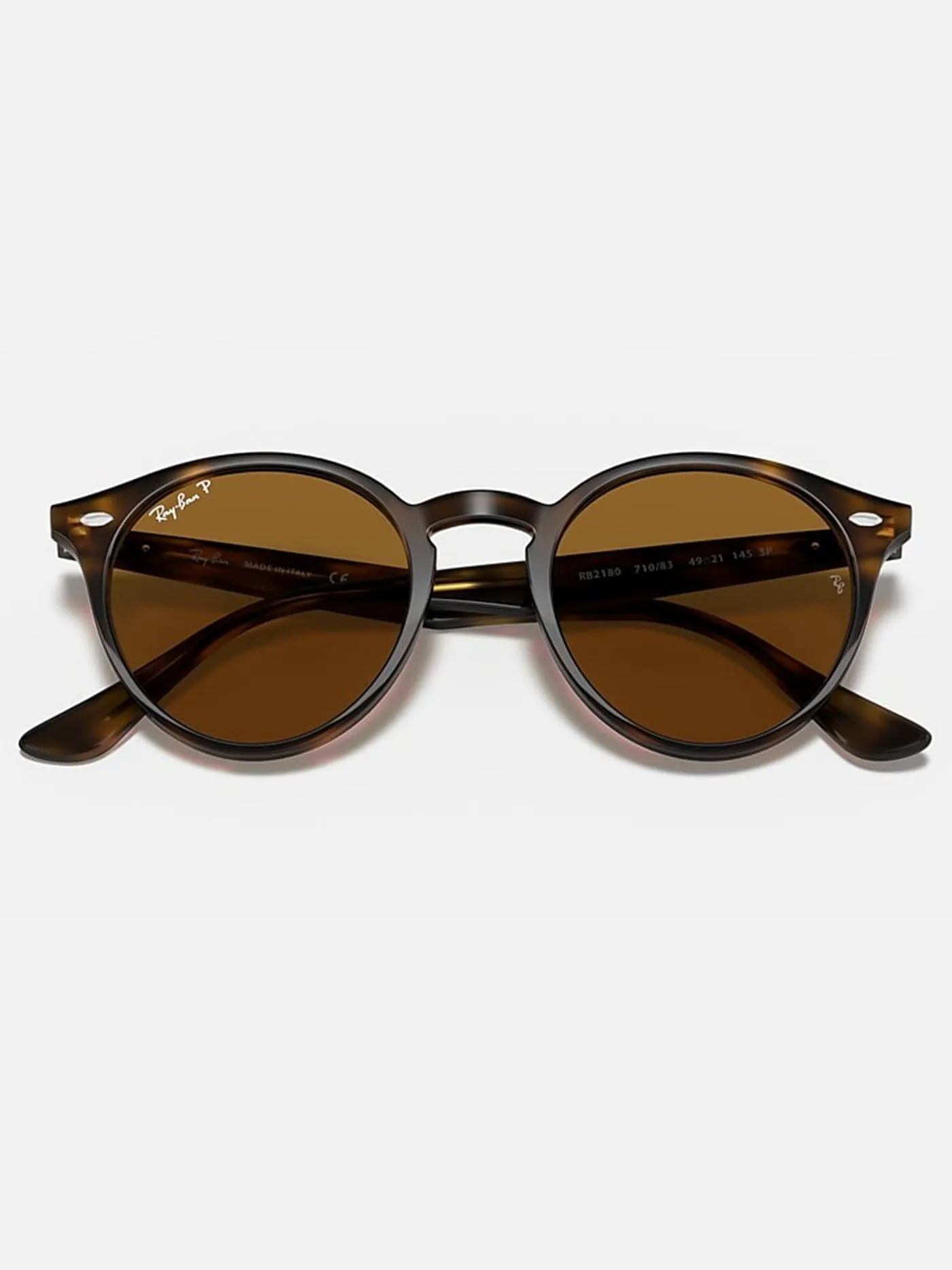 RB2180 Light Havana/Brown Classic B-15 Sunglasses