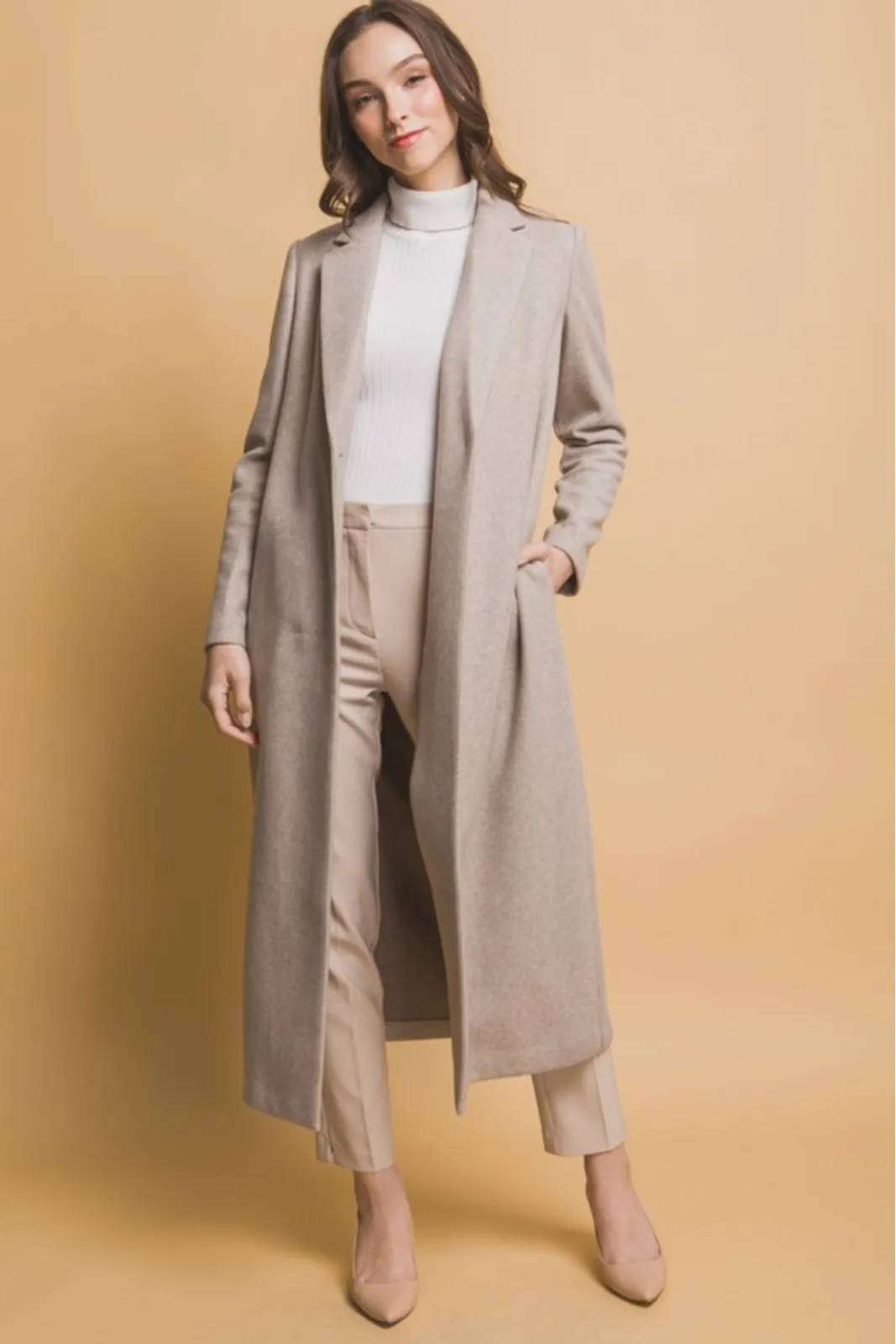 SALE - Jada Single Button Coat