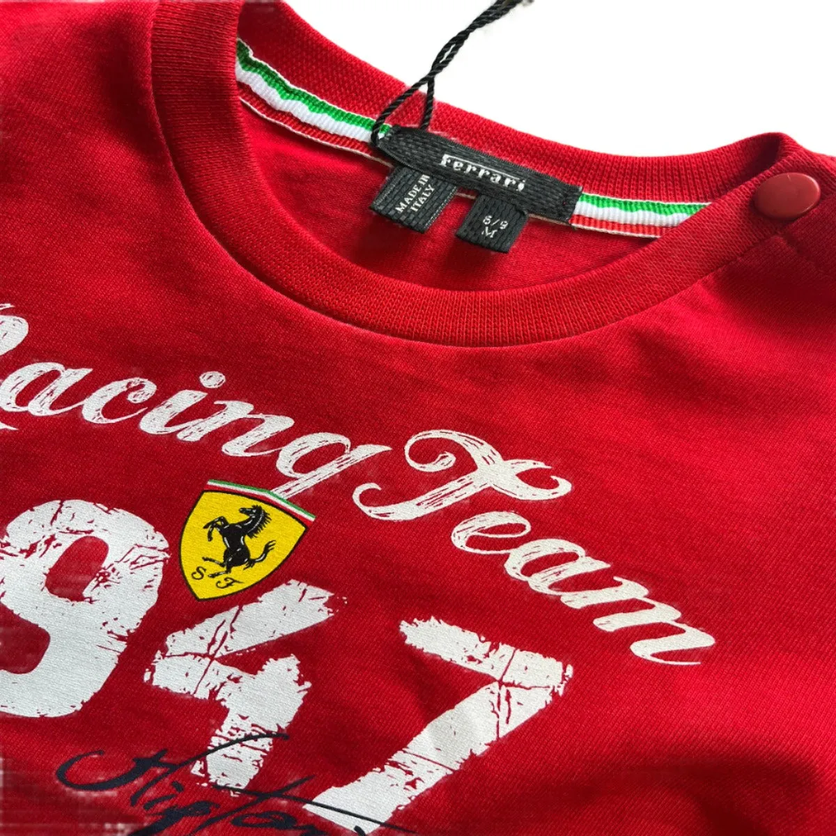 Scuderia Ferrari Racing Team Infant Baby Unisex T-Shirt - Red