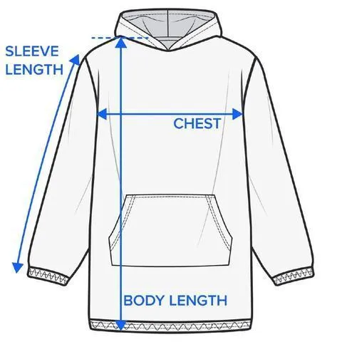 Seahorse Passion Wearable Blanket Hoodie