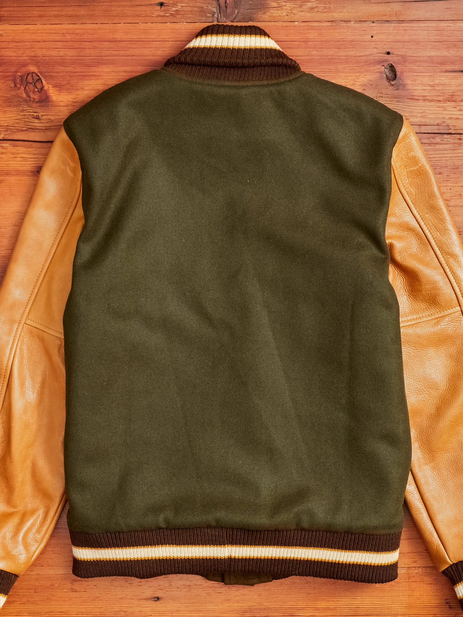 Varsity Jacket in Loden Rust