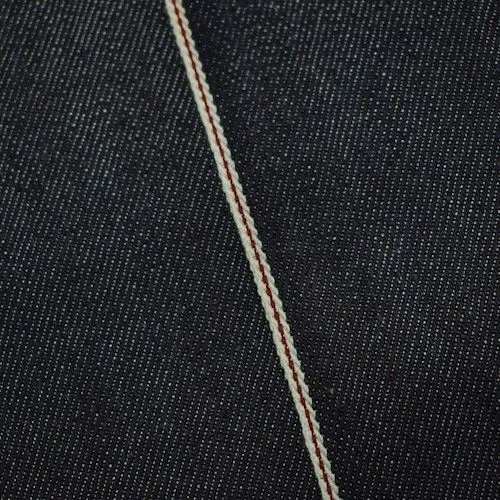 Vintage Navy Blue Japanese Selvedge Fabric