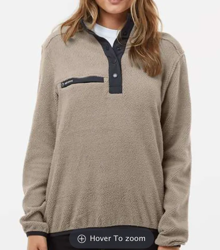 Women's Cypress Sherpa Mountain 1/2 Fleece Pullover **PREORDER